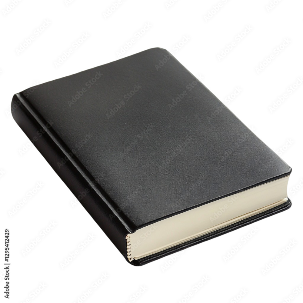Black Leather Notebook Blank Pages Writing Journal, Black Leather Notebook Blank Pages Writing Journal,