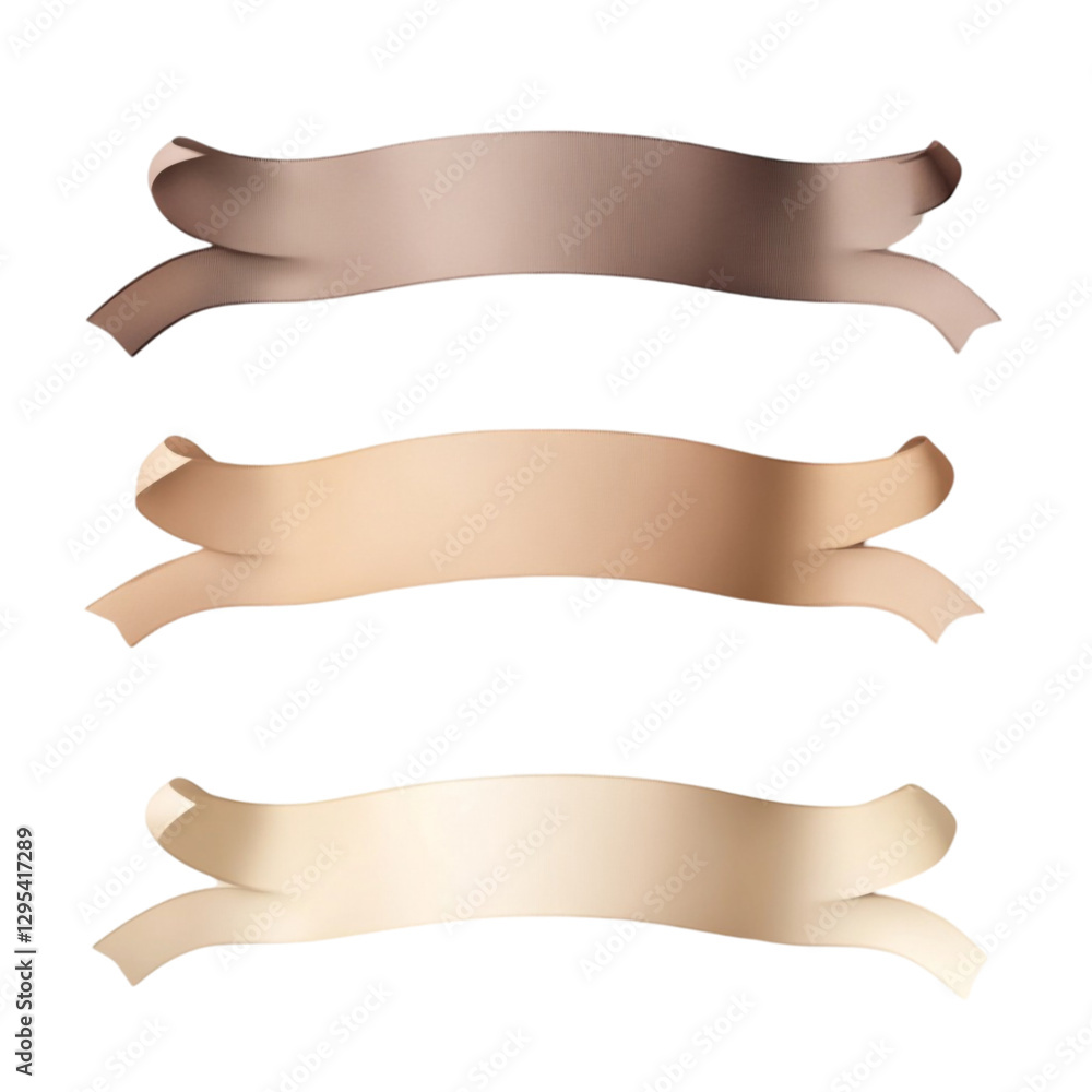 Abstract Beige Ribbons Colorful Stripes Background Design, Abstract Beige Ribbons Colorful Stripes Background Design,