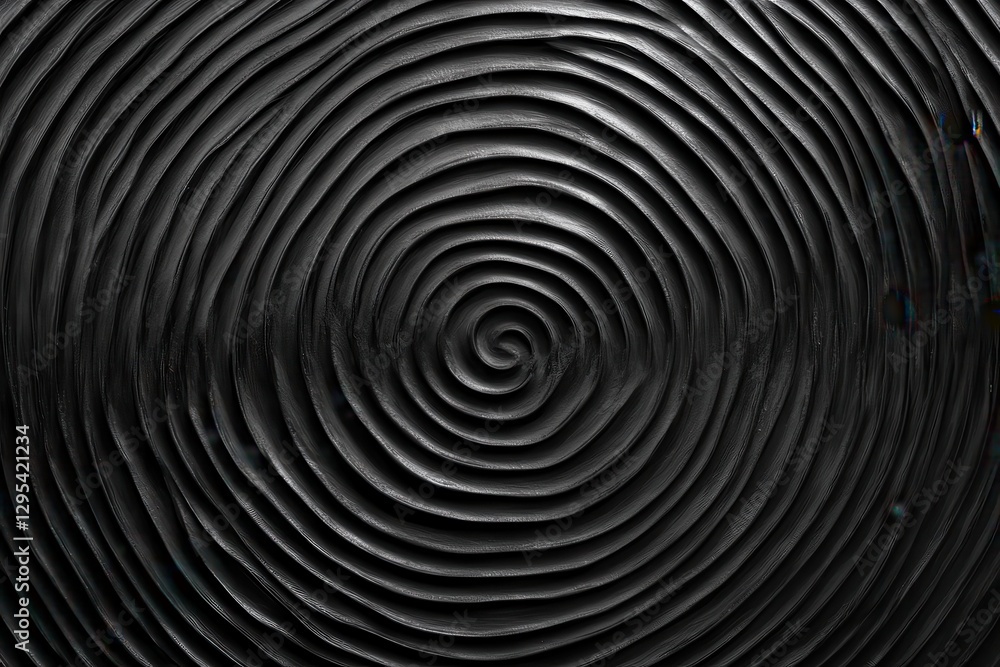 Black spiral texture background, abstract design Black spiral texture background, abstract design
