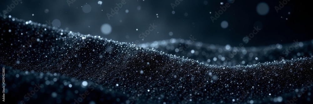 Obraz premium Subtle white snow texture on black Perfect for photo editing , creative, minimalistic, element