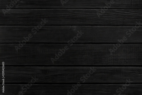 Wallpaper Mural Black wood planks texture background design Torontodigital.ca