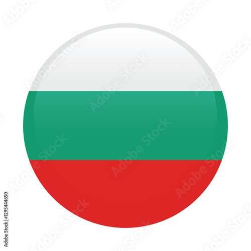 Free Download Bulgaria circle flag logo icon digital vector illustration - GFXLoad