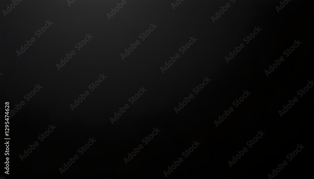Elegant Black Gradient Background with Soft Light