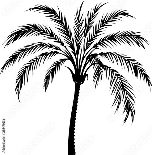 palm tree silhouette
