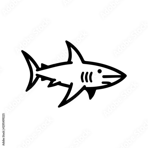 a illustration of shark