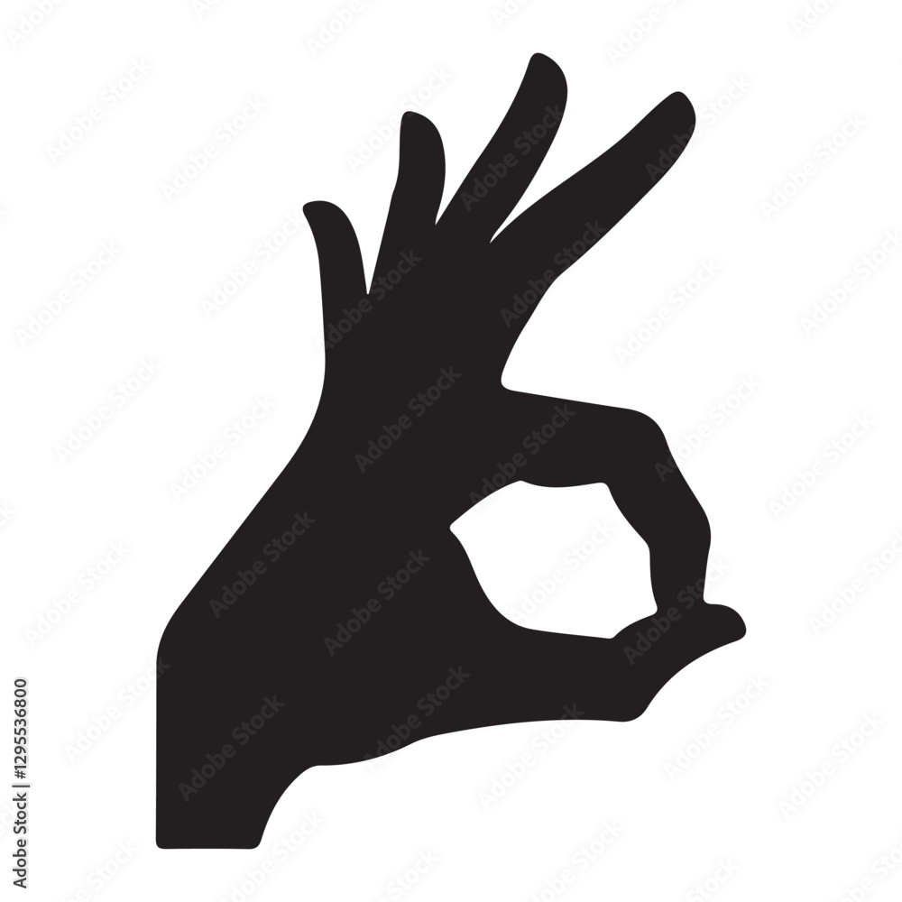Elegant Hand Gesture Design Achieving Excellence and Superior Approval Concept Elegant Hand Gesture Design Achieving Excellence and Superior Approval Concept