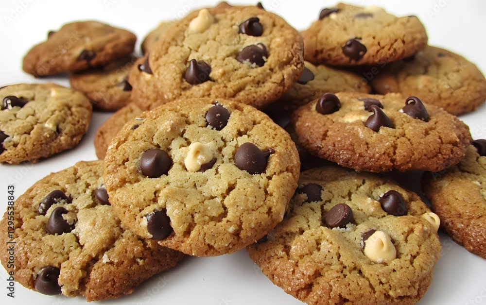 Delicious Homemade Chocolate Chip Cookies Delicious Homemade Chocolate Chip Cookies