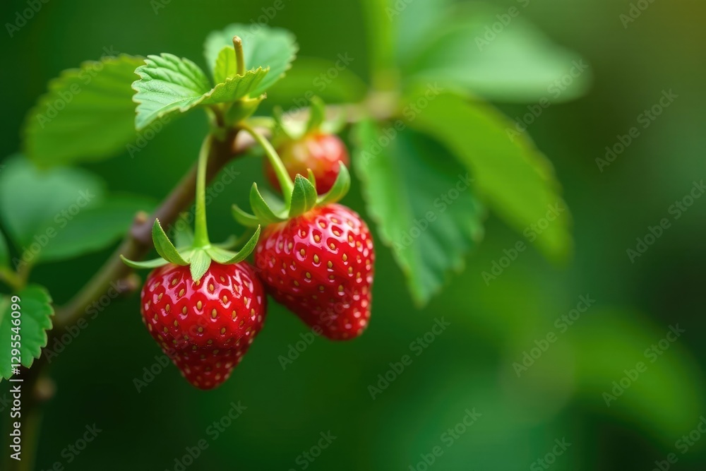 Fragrant pink strawberry on a green shrub branch, flower, flowers, naturalworld Fragrant pink strawberry on a green shrub branch, flower, flowers, naturalworld