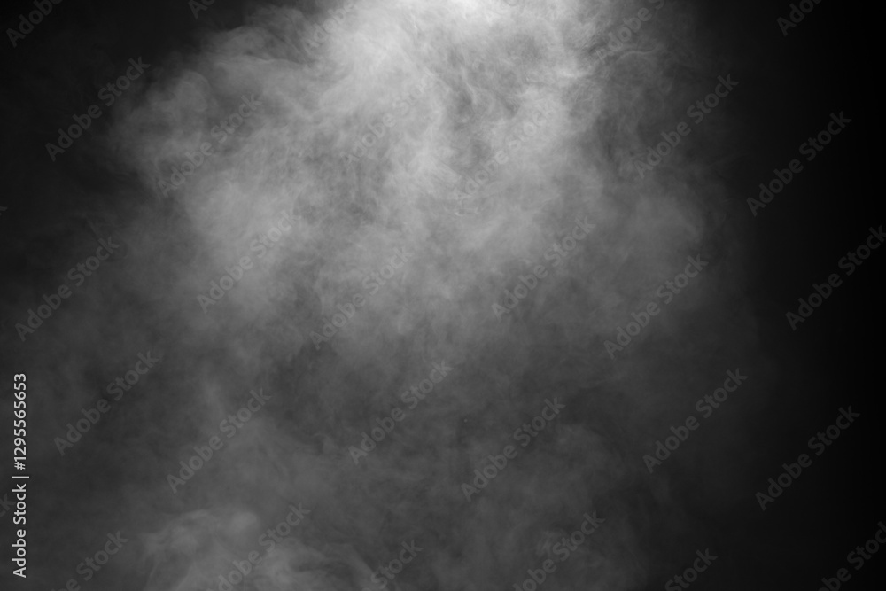 Fototapeta premium black smoke background