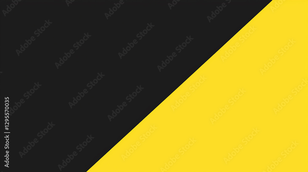 Bold Black and Yellow Color Block Design Bold Black and Yellow Color Block Design