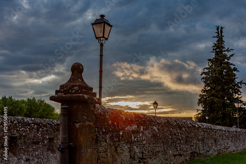 Obraz na płótnie Jaca Citadel, Jaca, Huesca, Spain w salonie