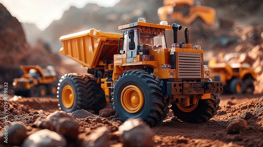 Desert Mining Operations: Mining Operations in Harsh Desert Environments, Featuring Equipment and Vehicles Working in Extreme Heat and Dry Conditions for Mineral Extraction Desert Mining Operations: Mining Operations in Harsh Desert Environments, Featuring Equipment and Vehicles Working in Extreme Heat and Dry Conditions for Mineral Extraction
