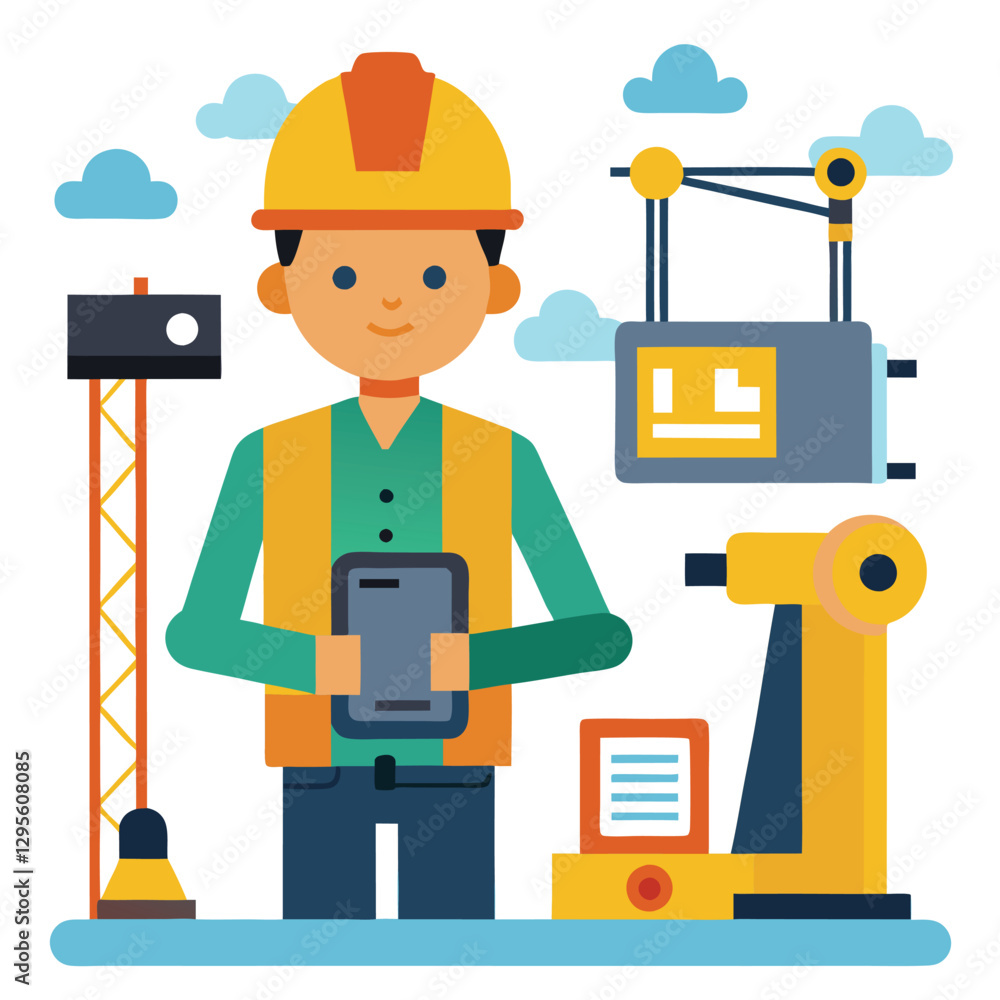 a labour is working in construction sites a labour is working in construction sites