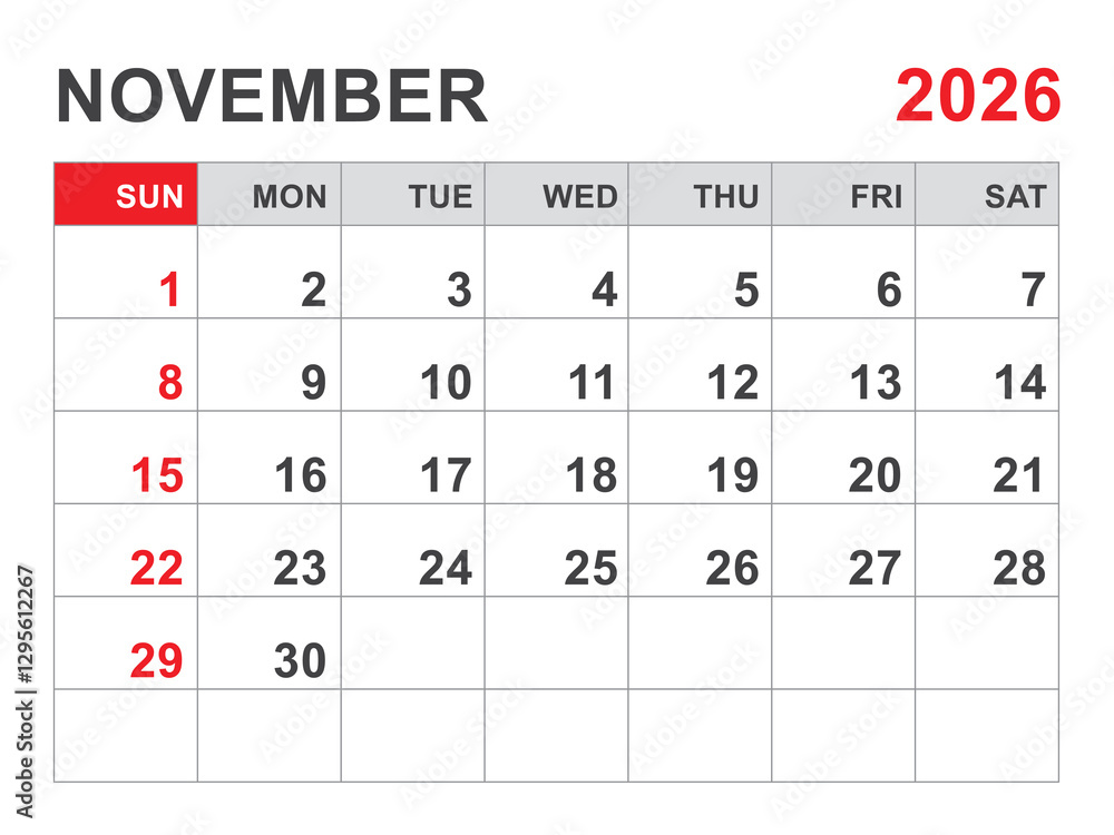 11-NOVEMBER 2026 PLANNER 11-NOVEMBER 2026 PLANNER