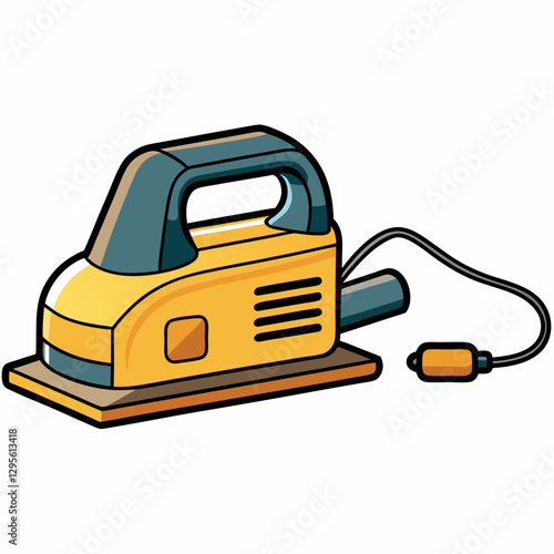 Electric Sander illustration on a white background