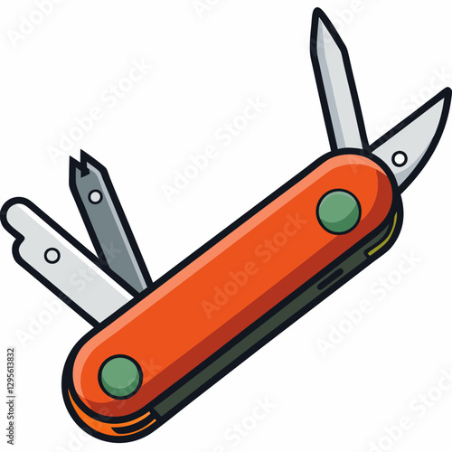 Multi Tool icon with multiple blades and functions