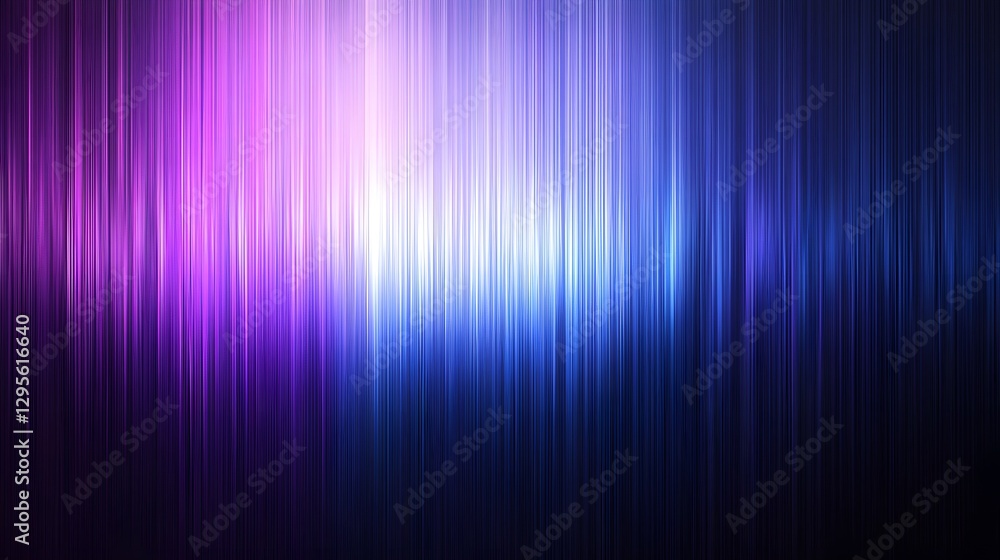Abstract Vertical Lines Displaying Color Gradations of Vibrant Light Abstract Vertical Lines Displaying Color Gradations of Vibrant Light