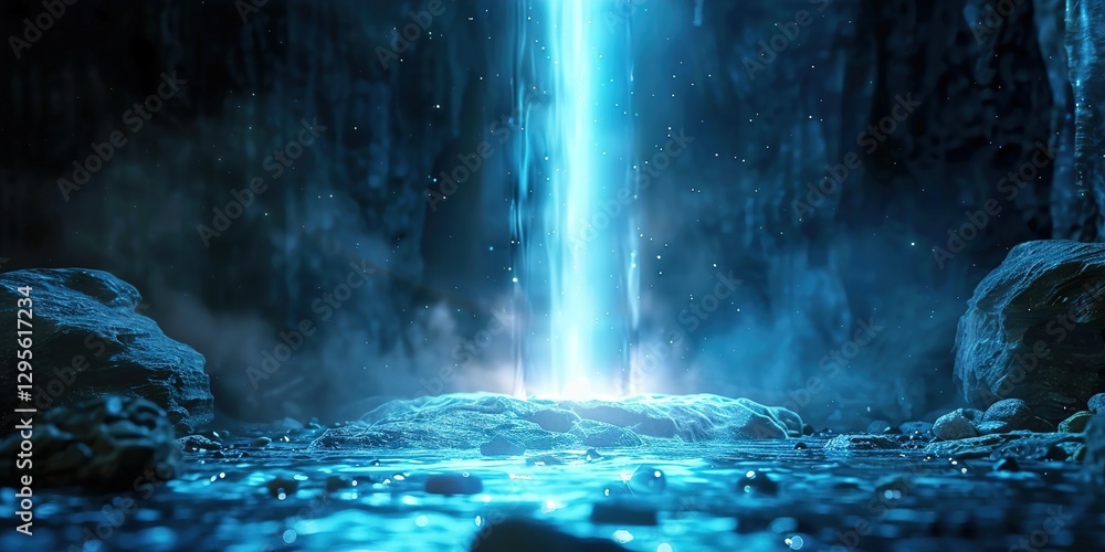 custom made wallpaper toronto digitalwaterfall in the night