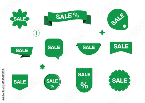 Sale banner set