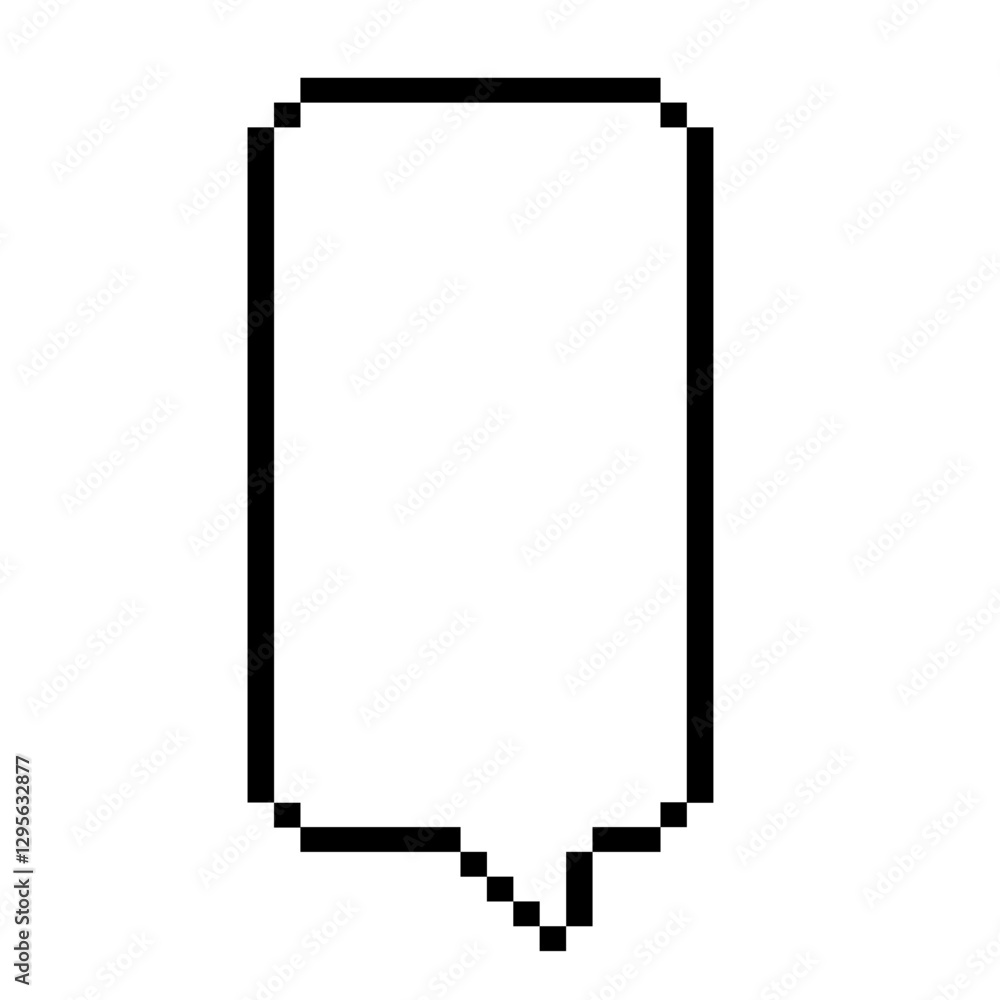 Bubble chat pixel Bubble chat pixel