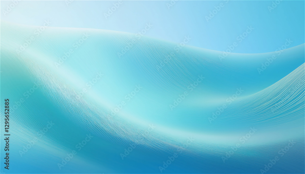 Obraz premium Blue Art Gradient Background