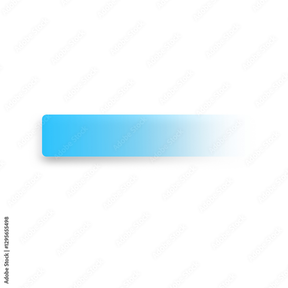 Blue gradient rectangular banner. Transparent blank rectangle label, banner, button, bar, sign, sticky note, header, footer, text box, letterhead shape on transparent background Blue gradient rectangular banner. Transparent blank rectangle label, banner, button, bar, sign, sticky note, header, footer, text box, letterhead shape on transparent background