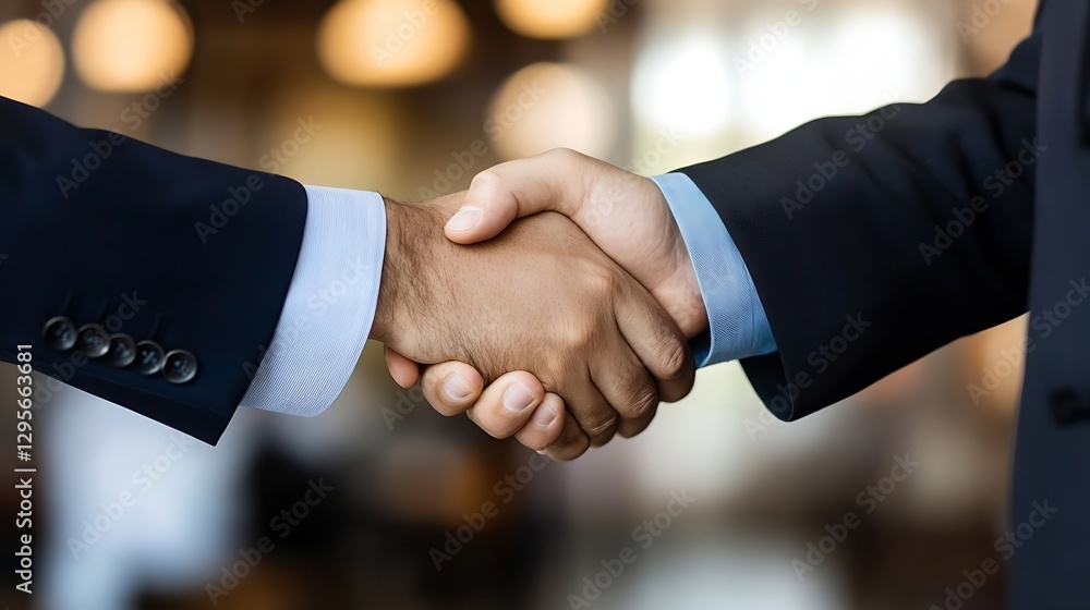 Business Partners Establish Trust Through a Firm Handshake : Generative AI Business Partners Establish Trust Through a Firm Handshake : Generative AI