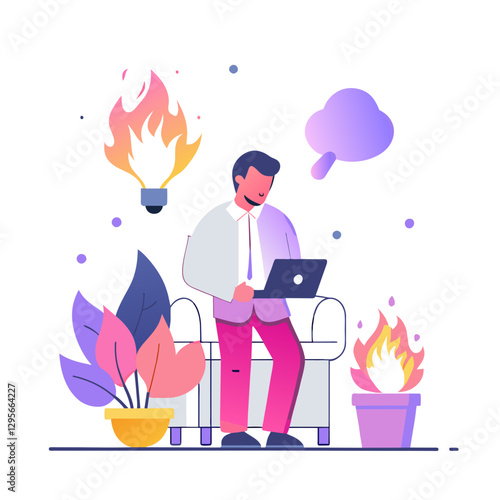 Remote work stress and burnout management in digital work culture

