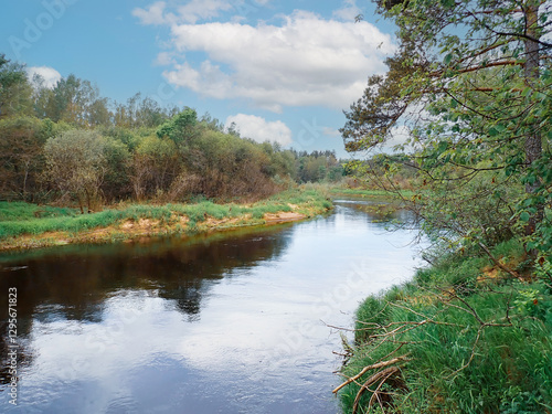 Exploring the Remote Beauty of the Upper Volga River in Russia photo