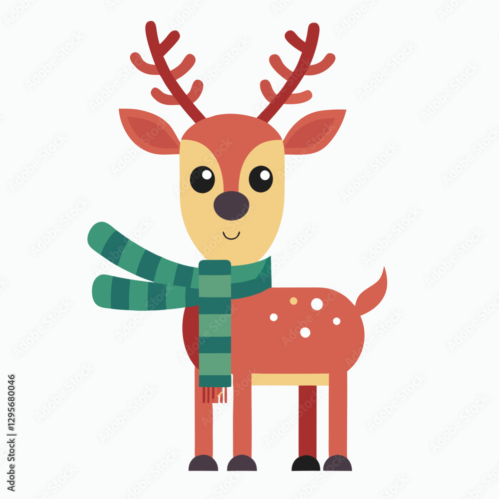 Christmas deer vector Christmas deer vector