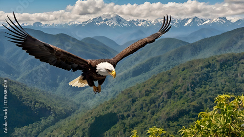 Wallpaper Mural eagle in flight Torontodigital.ca