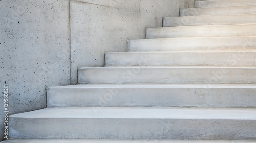 Wallpaper Mural Minimalist concrete stairs leading upwards symbolizing progress and ascension : Generative AI Torontodigital.ca