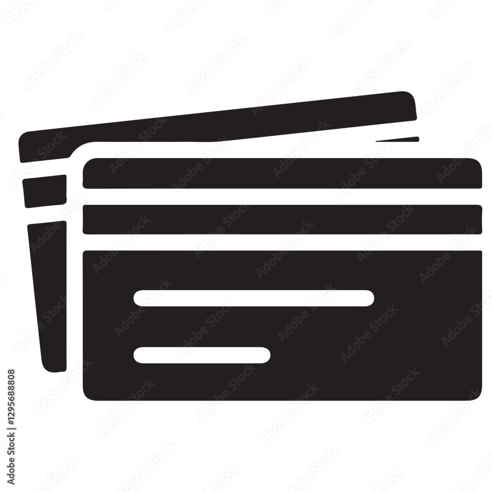 Credit card black line icon, symbolizing secure transactions and financial protection. Editable stroke. eps illustration design eps 10 Credit card black line icon, symbolizing secure transactions and financial protection. Editable stroke. eps illustration design eps 10