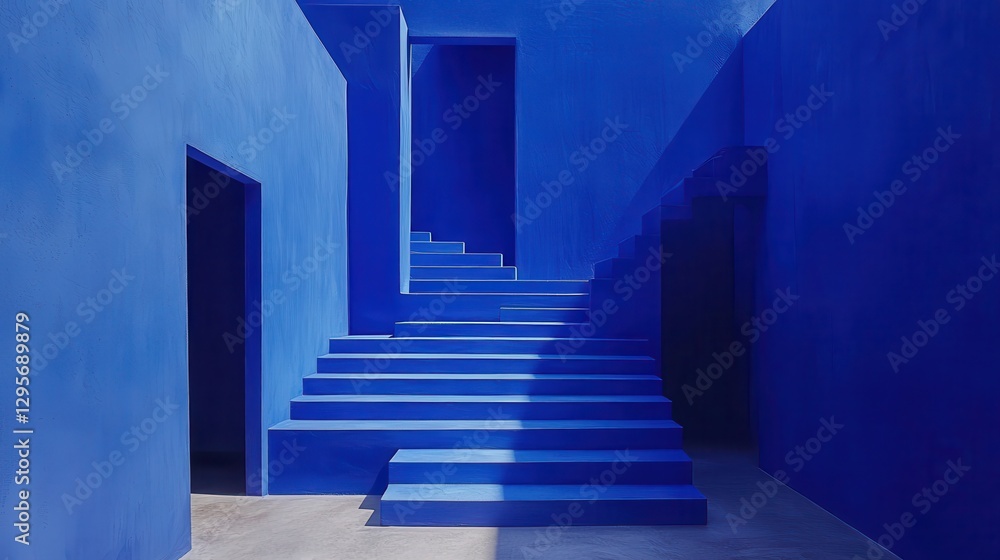 A vibrant product background, featuring a sleek 3D blue podium, bathed in a soft, ambient light. A vibrant product background, featuring a sleek 3D blue podium, bathed in a soft, ambient light.