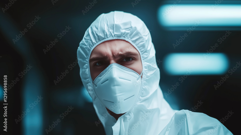 Industrial lab training urgent safety protocols in high-tech facility Industrial lab training urgent safety protocols in high-tech facility