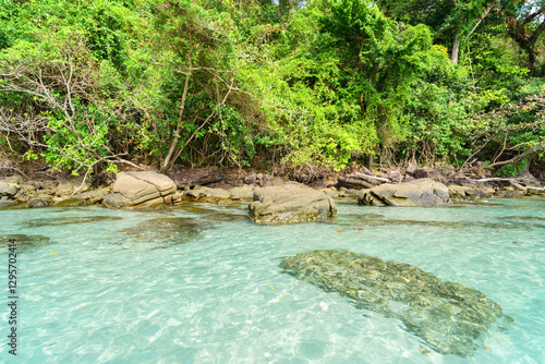 Ao Jak (Ngopa) beach in Ko Kut island, Thailand photo