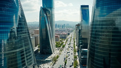 Stunning Aerial View of Ulaanbaatar's Modern Skyline