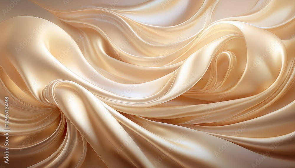 Obraz premium wedding background. A background in warm cream tones with silky blurring for an elegant look