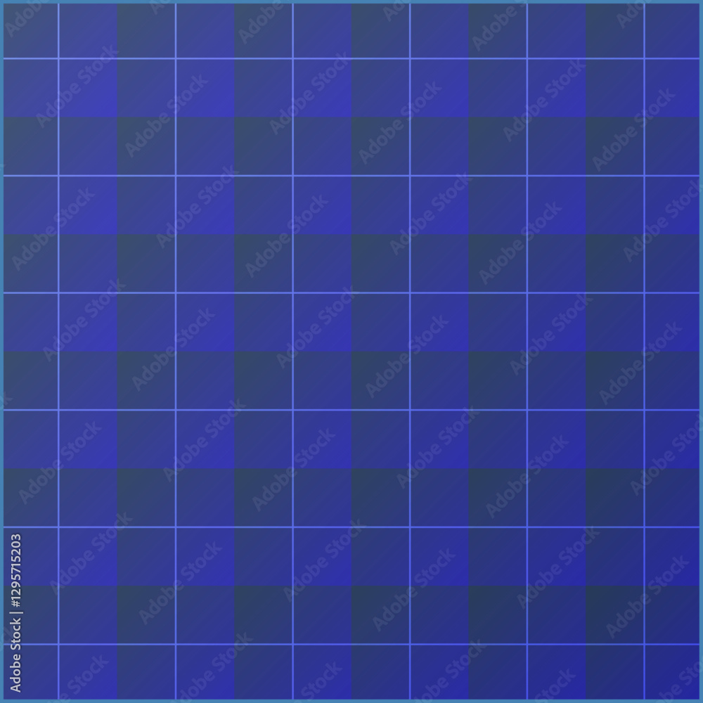 Bold Blue Grid Pattern Bold Blue Grid Pattern
