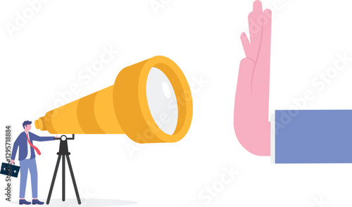 Social media illustration, business concept, web design

