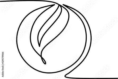 Sourdough bread lineart drawing vector,sourdough outline vector on white background,sourdough bread vector illustration 