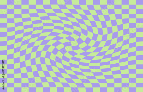 Trippy pattern background. Funky seamless design