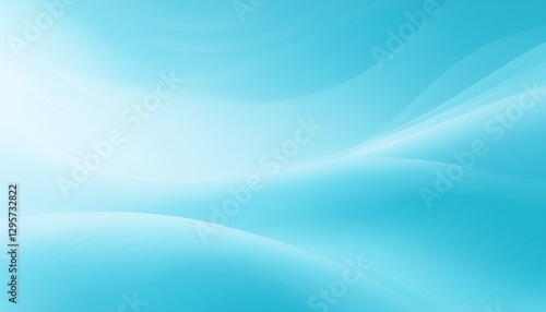 抽象的なテクスチャ背景素材（水色、波模様）