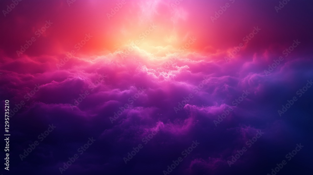 Matte Purple to Indigo Gradient with Soft Glow Matte Purple to Indigo Gradient with Soft Glow