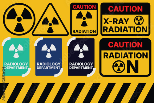 Radiation Warning Signs – X-Ray Hazard Symbols and Safety Labels