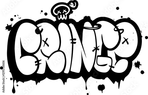 Cringe Graffiti Lettering