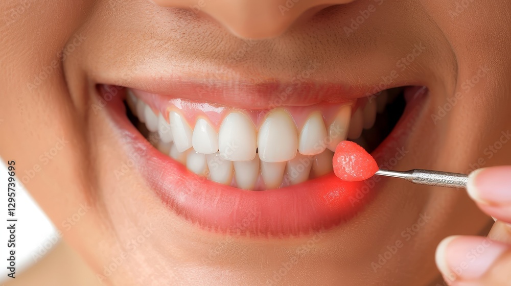 Obraz premium Dental checkup addressing toothache, periodontal disease, gum inflammation, and pain management