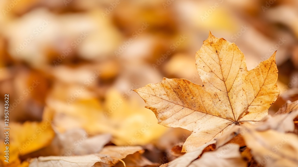 Autumn leaves covering the ground showcasing a beautiful seasonal change in natural outdoor scenery : Generative AI Autumn leaves covering the ground showcasing a beautiful seasonal change in natural outdoor scenery : Generative AI