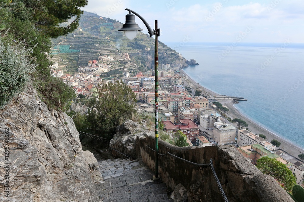 Maiori - Panorama dal Sentiero dei Limoni