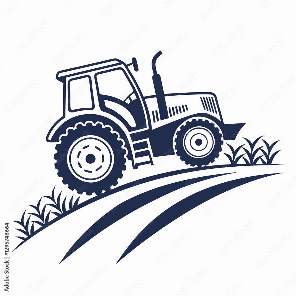 Obraz premium tractor